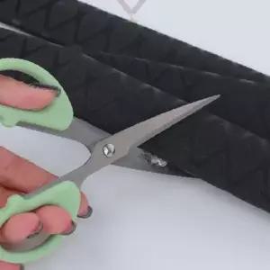 낚시용품 논슬립 손잡이 커버 검정 30mm 튜브형 열수축 고무 그립 낚싯대 보수