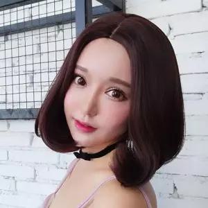 [룽스_62]단정한 티안나는가발 단발 단발스타일 예쁜가발