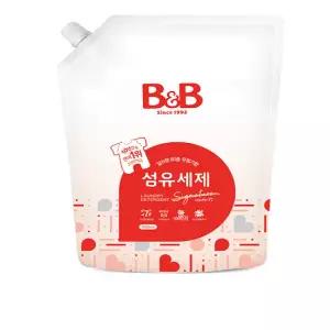 비앤비 유아 섬유 세제 알러젠프리향 캡리필형1.5L 1개