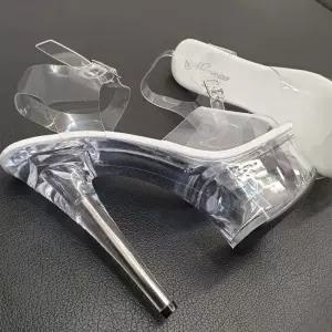[룽스_62]셀프 웨딩 하이힐 슈즈 바디프로필 가보시 15cm