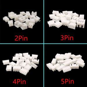 100PCS JST XH2 54 플러그 3P XH 2P 커넥터 5P 와이어 소켓 4P