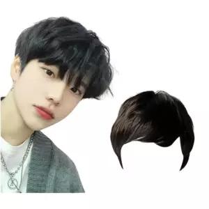 [룽스_62]펌 전체가발 가발 내츄럴블랙 댄디 통가발 1P
