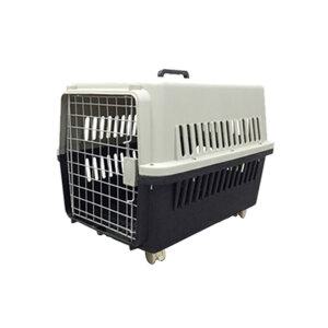 마마쇼 세이프락 강아지 켄넬 고양이 이동장 반려동물 캐리어 케이지-350 블랙