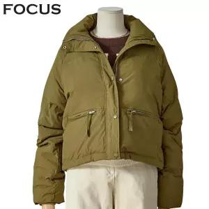 지퍼 숏 덕다운점퍼 FW3J7JP0096JK