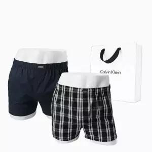 [Calvin Klein]UNDERWEAR 캘빈클라인 언더웨어 NB4006 남성 코튼 트렁크 3장세트 쇼핑백 P003714837 697478