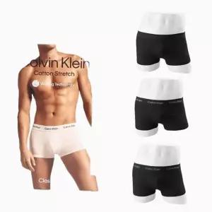 [Calvin Klein]UNDERWEAR 캘빈클라인 언더웨어 C_K 남성 코튼 드로즈 NB2614-971 3장세트 P003470372 69...
