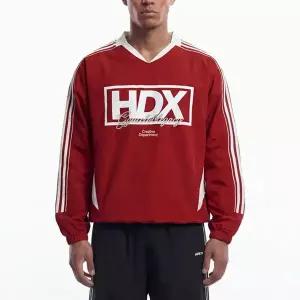 [HDEX] 컬러 서밋 박스 웜업 저지 롱 슬리브 (Red) H3AM1ULWT010RD