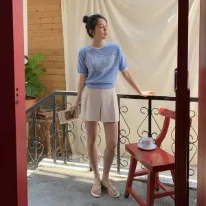[하프클럽/옷자락]여성 핀턱 기본 여름 스커트바지 팬츠 치마