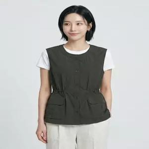 [꼼빠니아][꼼빠니아]스트링 포켓 조끼-CU24VT2002460A
