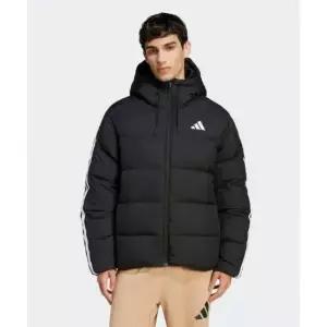아디다스 adidas 클라이마웜 3-스트라이프 푸퍼 다운 후드 재킷 - 블랙 JM4165 238933