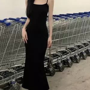 데일리 디자인 캐주얼 원피스 끈나시 패션 여름