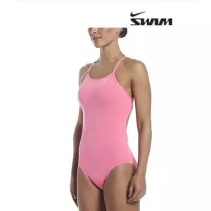 나이키 스윔 NIKE SWIM 나이키스윔 여성 앤서 솔리드 미들 컷아웃 NESSG001-663