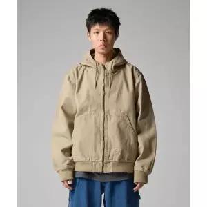 [매장정품] 디키즈 DICKIES 덕 캔버스 후드 집업 재킷 Desert Sand DK012923F02