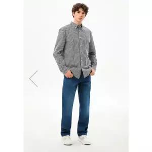 매장정품 타미힐피거 Regular fit 플렉스 포플린 빅 깅엄셔츠(T12G0WSH080MT10MD) 194681