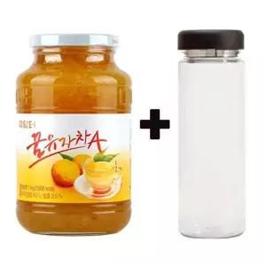 담터 꿀유자차A 1kgx1병+워터보틀.