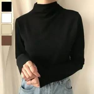 |CCTA7F4|여성 기본 터틀넥 레이어드 티셔츠 데일리웨어