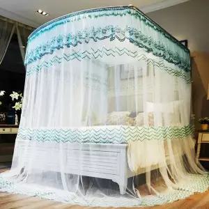 캐노피 G2N2X1D4 침대 기장 200x220cm 그린 대형 아파트 사각