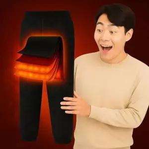 [하프클럽/]겨울 기모 조거 팬츠 남자 작업복 보온 바지