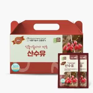 네오보감 식품기술사 김종관's 100% 전남 구례산 햇산수유즙 30포
