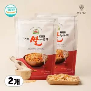 [여주 대왕님표]여주쌀 로스팅 누룽지 700g 2개입