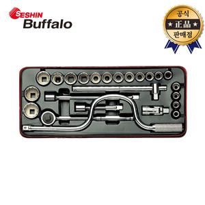 세신 소켓 렌치세트 12.7mm 24pcs 세신 복수소켓 복수알 소켓셋트