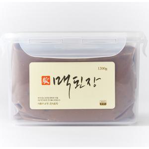 [전통식품]한국맥꾸룸 전통 된장 맥된장1.2kg 재래식
