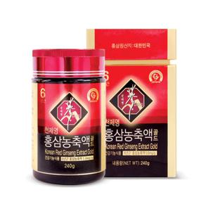천제명홍삼 6년근 홍삼농축액 골드 240g 본사 직영몰