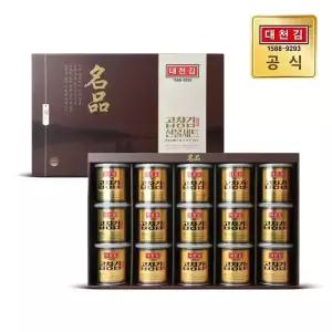 대천김 명품 곱창김 캔김 선물세트30g × 15캔