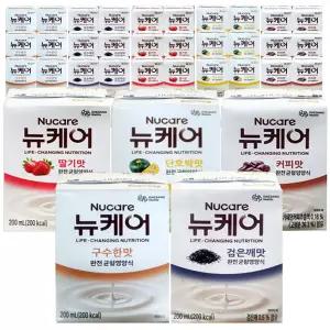 뉴케어 구수한맛 검은깨 단호박 딸기 커피 6팩씩 30팩