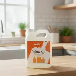 오렌지 화이트오일(미네랄오일) 3.5L 원목도마관리, 엔드그레인도마, 라탄, 원목가구오일