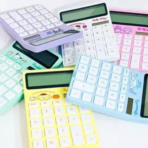 산리오 계산기 시나모롤 쿠로미 마이멜로디 헬로키키티 포차코 폼폼푸린 6종 선택