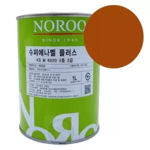 이지리치 광택에나멜 나무색유광페인트 1L 나무방수 금속페인트