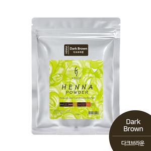코겐 천연 헤나 파우더 염색약 100g 다크브라운