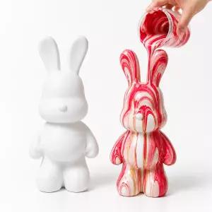무지 DIY 버니 래빗 토끼저금통 만들기 23CM 33CM 커스텀 콜라쥬아트 미술놀이 푸어링아트