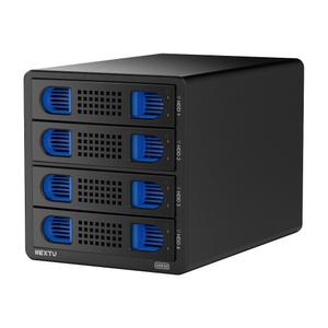 넥스트유 하비제 NEXTU-924TC [56TB] 14TBX4 USB C타입 4베이  DAS 외장하드 데이터 스토리지