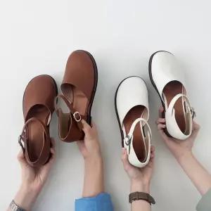 SOVO 미네트 메리제인 플랫슈즈 1cm