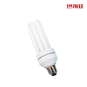 번개표 삼파장 EL 램프 30W E26 주광색 돌려끼는 전구