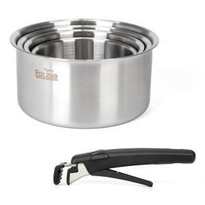 IH 국내산 탈부착손잡이 스텐냄비 14cm 16cm 18cm 20cm 매직핸들 편수냄비 라면 이유식 다용도