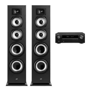 데논 AVR-X250BT + 폴크오디오 Monitor XT70 하이파이 AV 오디오