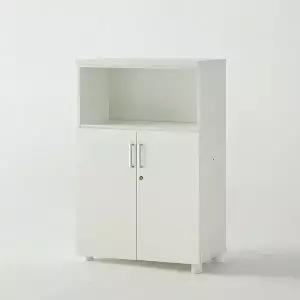 [티에스퍼니처]퍼스 3단 반문장 사무실 수납장 사무용 책장