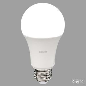 오스람 10.5W 220V 60Hz E26 주광색(6500K) LED 램프 다마