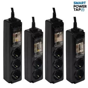 국산 4000W 블랙 고용량 멀티탭  / 누전차단 과부하차단 에어컨 건조기 대용량 컬러 멀티 콘센트 2구 3구 전자제품 사무용품 전기용품 헤어 드라이기 에어프라이어 전자레인지