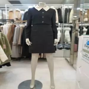 [숲]카라 탈부착 트위드 정장 원피스 OA2OPQ1