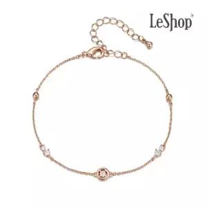 [르샵주얼리] 14K 포스트 큐빅 팔찌(GoldPlated)_LJ5032BRB