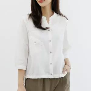 리포스티치셔츠자켓 OUE3005