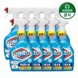 유한락스 욕실청소용(650ml+650ml) x 5개