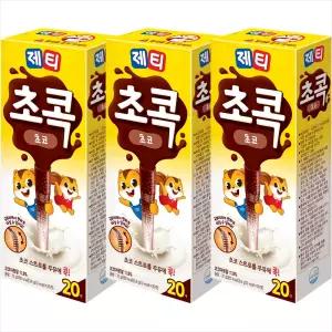 제티 초콕 초코 20Tx3개/2세트구매시 1000원 DCX넉넉한 유통기한