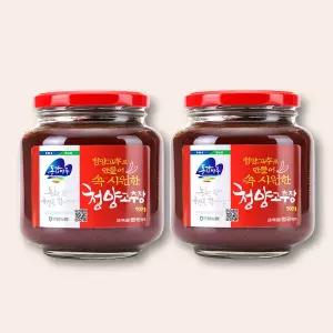 영월농협 동강마루 청양 고추장 900g x 2병 / 매콤한 밥도둑 전통 양념장