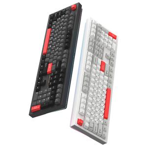 긱스타 GKG108R 유무선 저소음 기계식 키보드 풀배열 게이밍 사무용 가스켓 HMX 선셋
