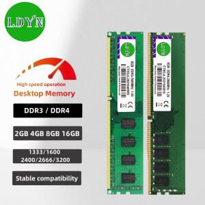 DDR3 DDR4 2G 4GB 8GB 16GB PC3 1333 1600 2133 PC4 2400 2666 3200 DIMM 메모리 데스크탑 RAM